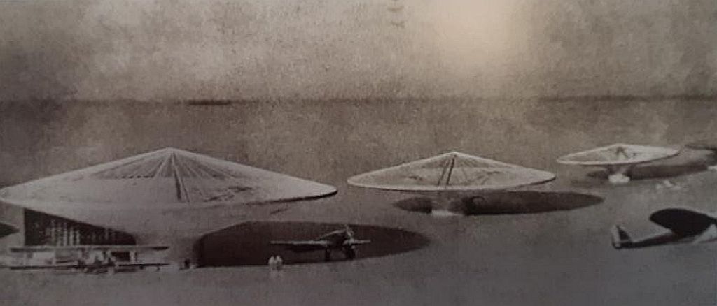 Juraj Neidhardt, projekat zračne luke iz 1942.